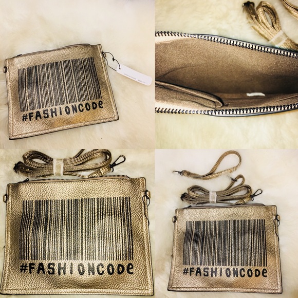 Gold & Black FASHION CODE Versatile Purse - Picture 2 of 5